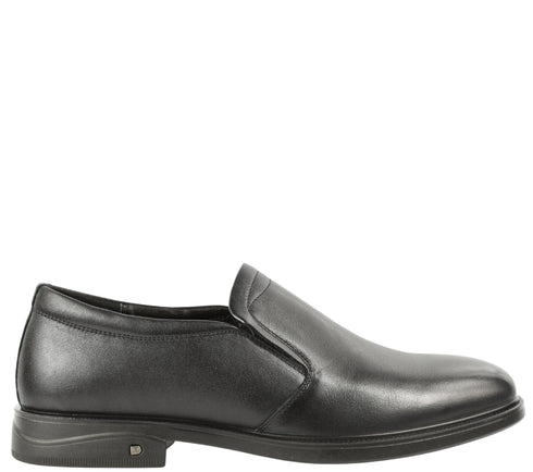 Pantofi casual, barbati, MELS, 98896 negru, piele naturala